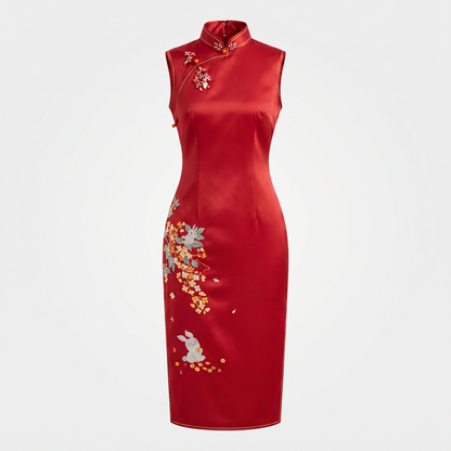 The Twin Golden Harbingers QiPao/Cheongsam