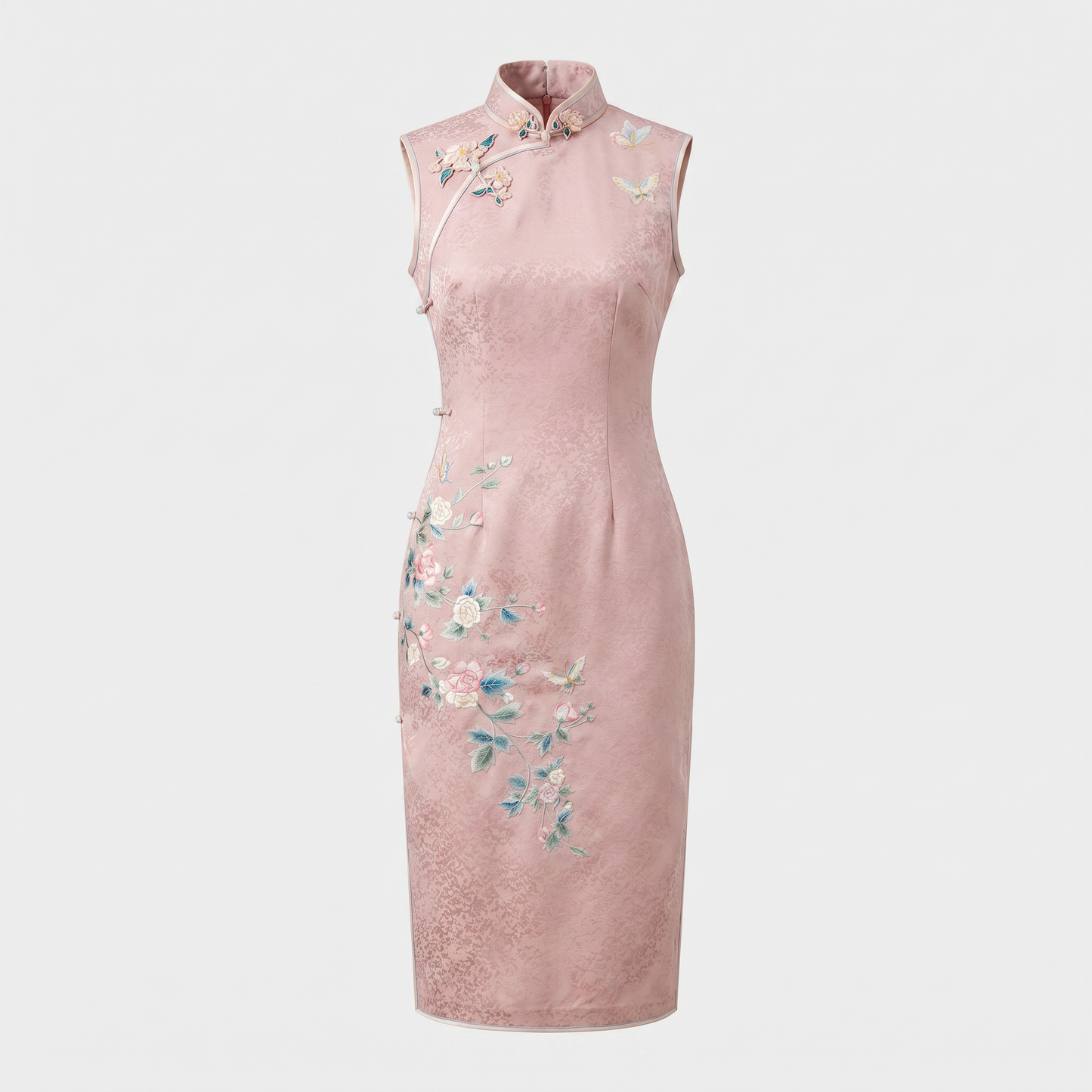 Hibiscus of the Golden Years QiPao/Cheongsam