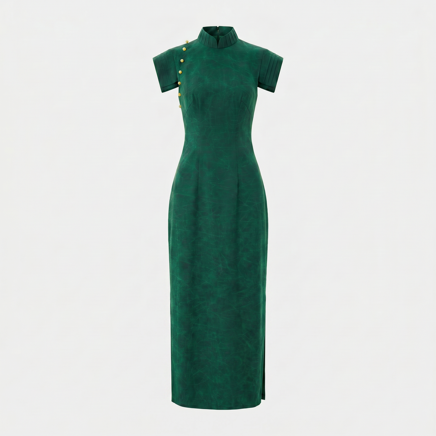Emerald Shadows & Drifting Scent QiPao/Cheongsam